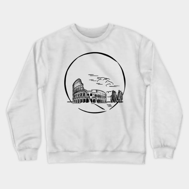 Italy - Rome Crewneck Sweatshirt by Aurealis